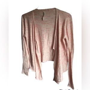 Areopostale cardigan size M light peach and cream